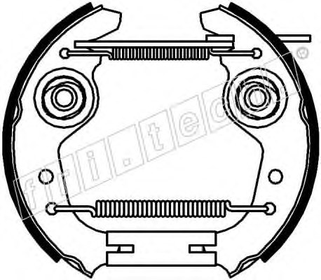 fri.tech. 16065 Brake Shoe Set